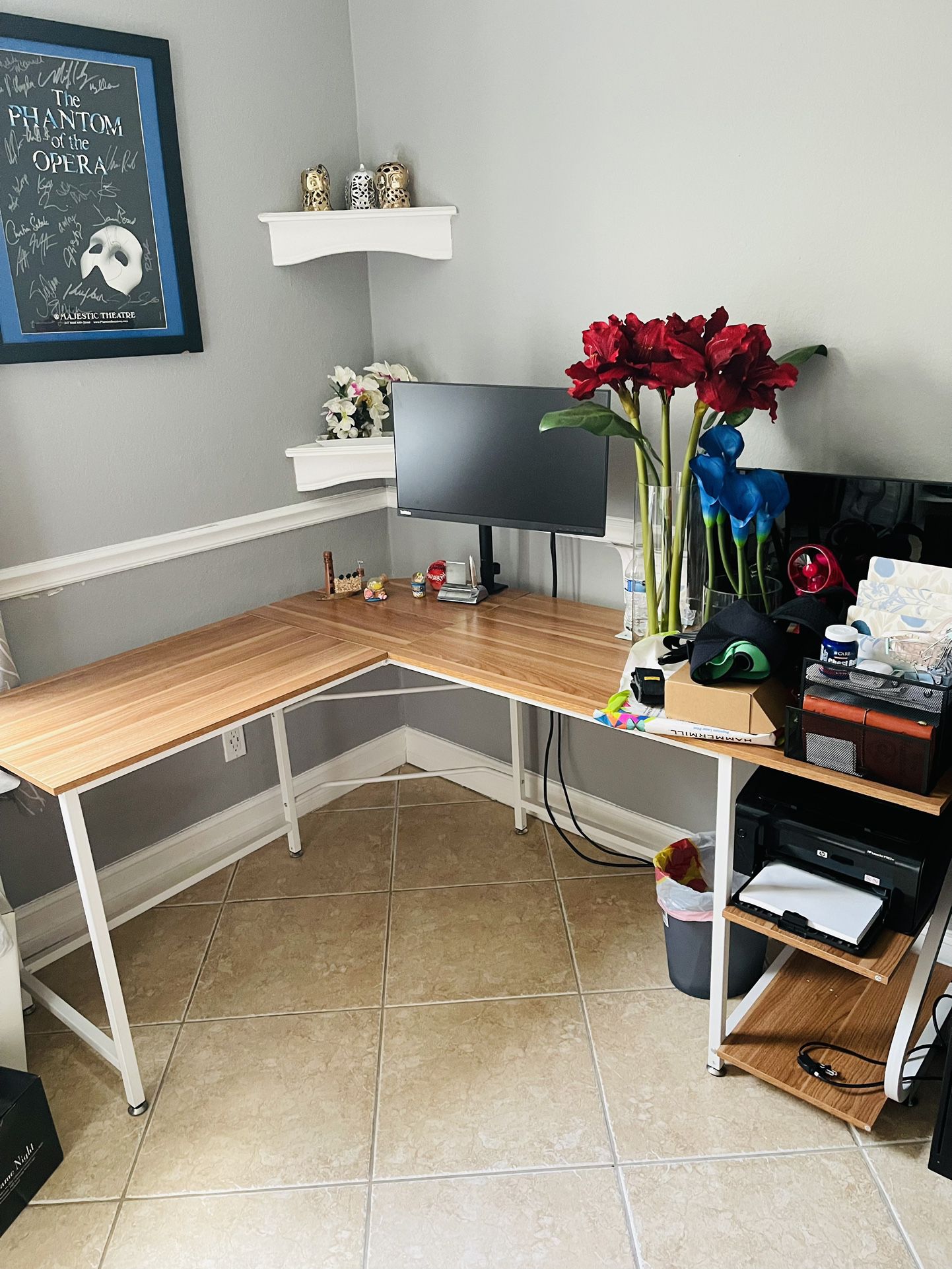 L Shaped Computer Desk