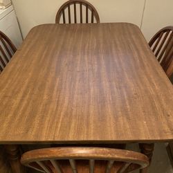 Dining table And Four Chairs