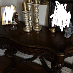 Elegant Wooden Console Table