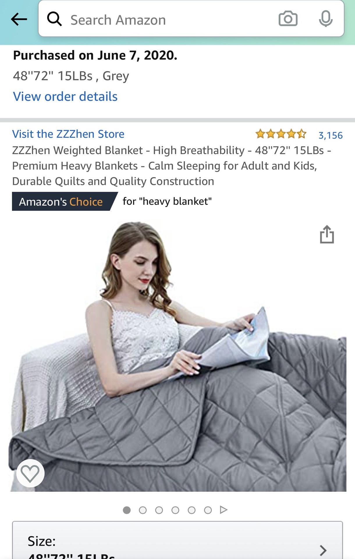 Weighted Blanket