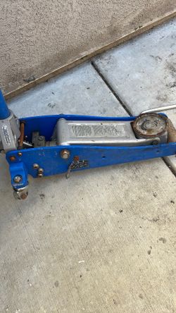 Power Torque 1.5-Ton Aluminum/Steel Racing Floor Jack - Complete & Tested