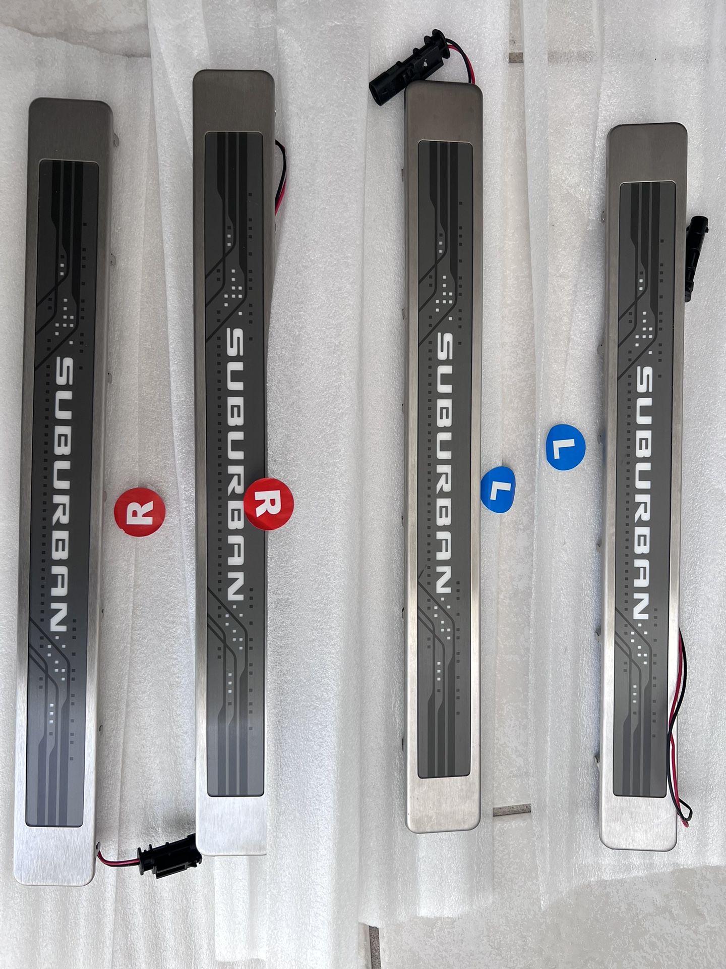 2021-2025 Suburban Illuminated Door Sill Plates Genuine GM
