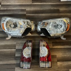 2nd Generation Toyota Tacoma Headlights And Taillights 
