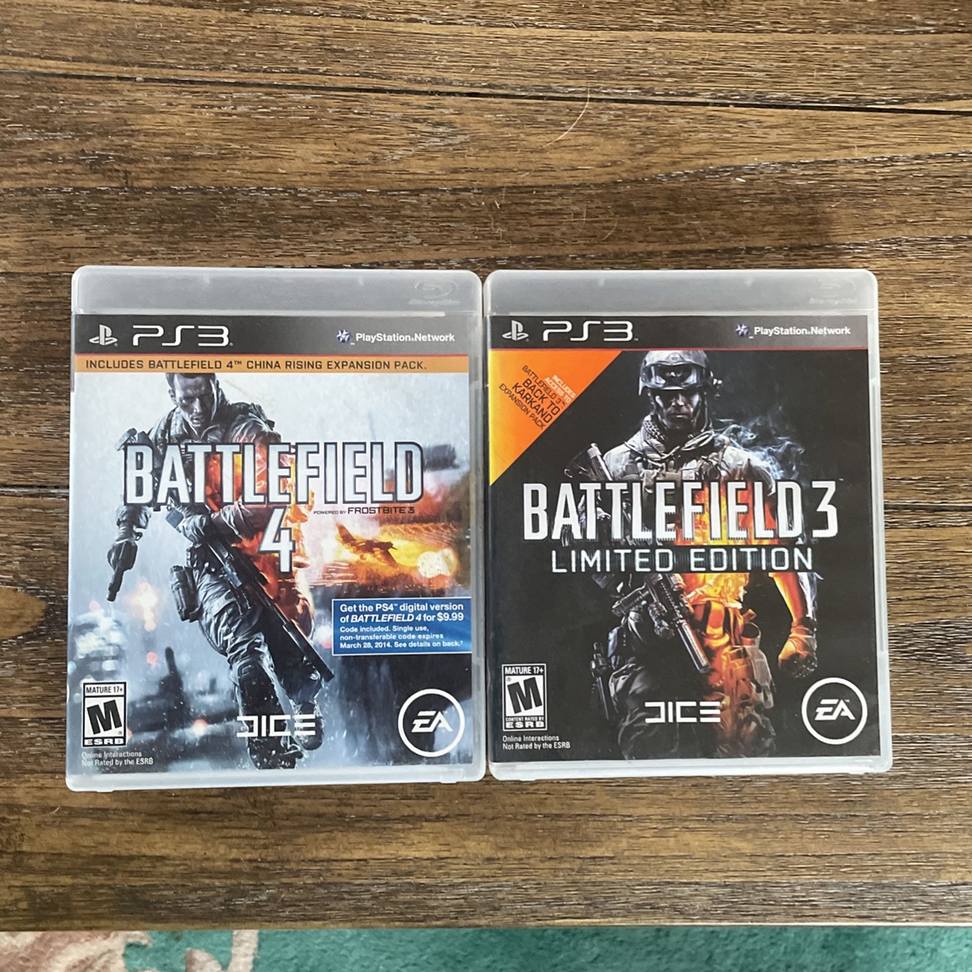 Battlefield 4 and 5 (PS3) for Sale in Santa Ana, CA - OfferUp