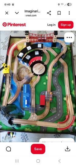 Kids train table, 3'x4', no missing parts