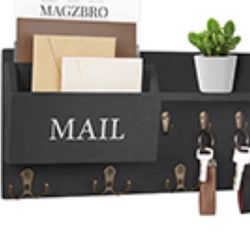 Mail Wall Holder And Key Holder 