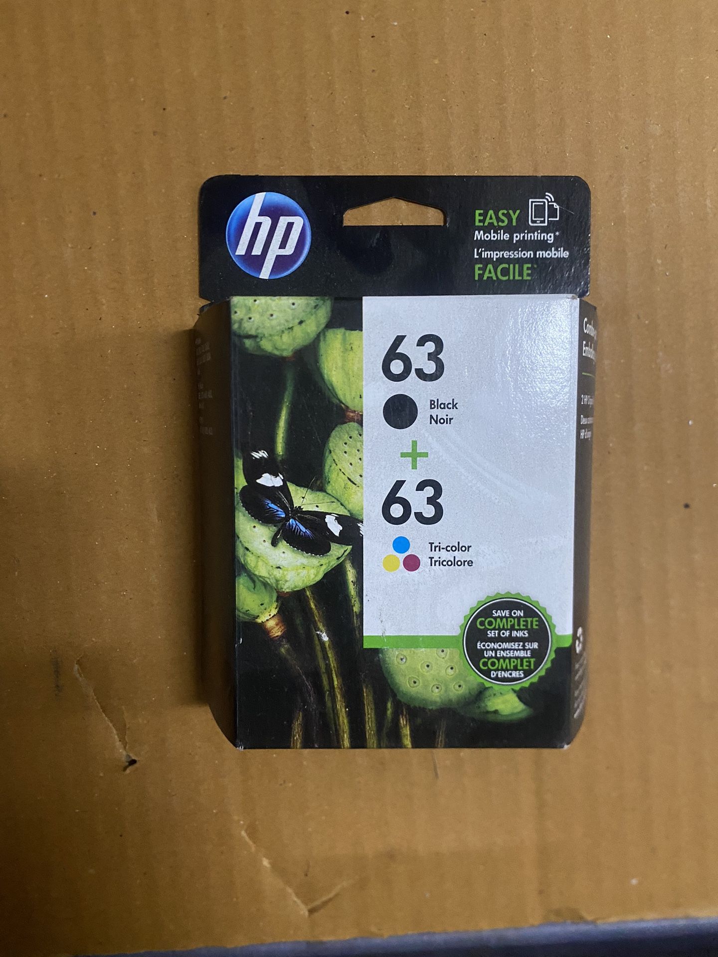 HP 63 Black And Tri Color