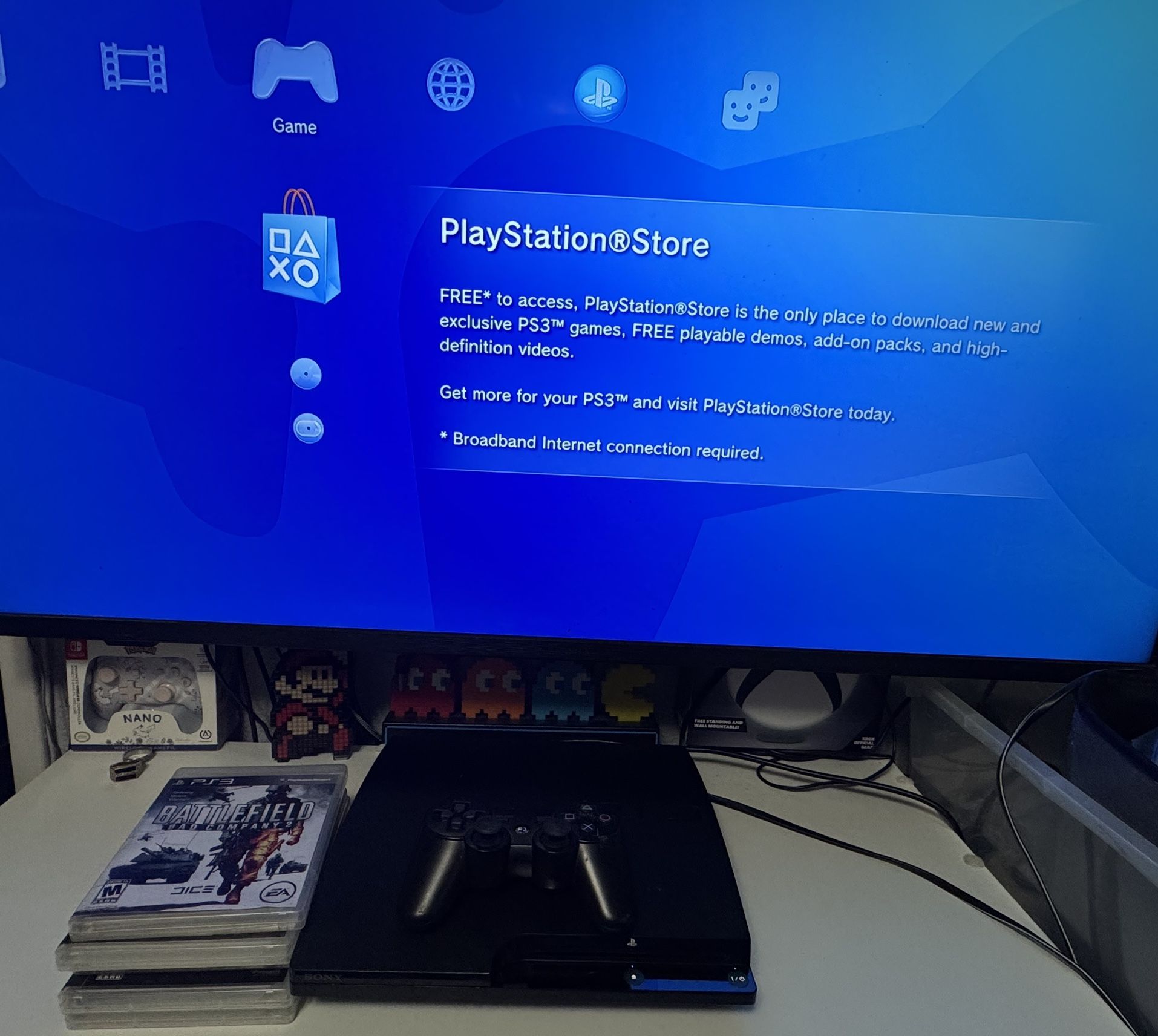 PlayStation 3 Console With Games