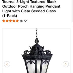 Outdoor Porch Hanging Pendant 