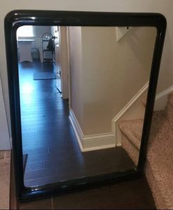 Black Frame Mirror