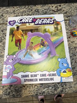Care Bears Sprinkler Water slide