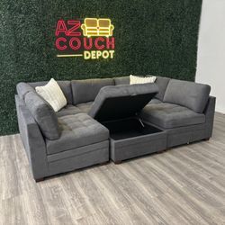 New In Box Sectional Modular Couch - Free Delivery 