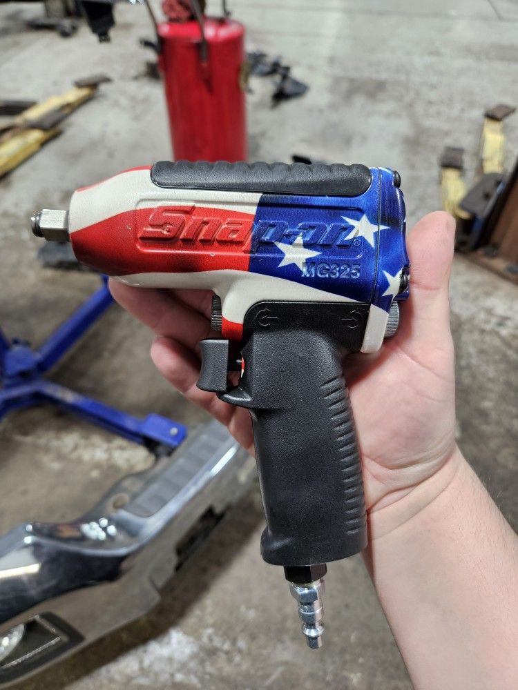 Snap-On 3/8 Air Impact American Flag