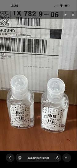 BB Personal Hand Sanitizer 2 oz Bottles – Case of 96 – Bulk Lot NEW