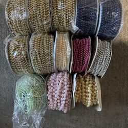 Plastic Beads On A String Craft Roll 