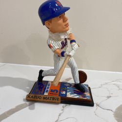 Kazuo ( Kaz )  Matsui NY Mets Bobblehead #1006 Of #5000 Forever Collectibles Legends Of "The Diamond"