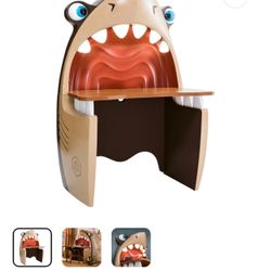Shark Writing Desk Teeth Light Up. 