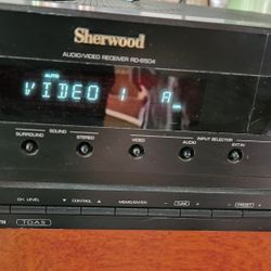 Sherwood AUDIO/VIDEO RECEIVER RD-6504