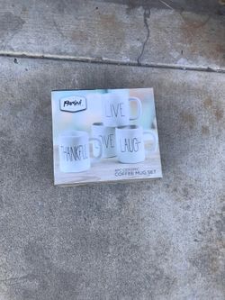 Parini 4 piece coffee mug set