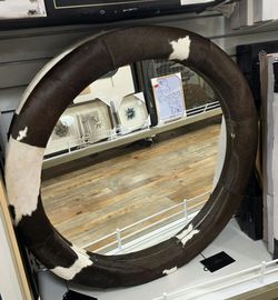 Brand New Rachel Zoe Cowhide Mirror