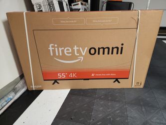 Brand New Amazon Fire TV 55" Omni Series 4K UHD smart TV, hands-free with Alexa