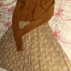 Matilda Jane Long Sleeve Dress Size 14 