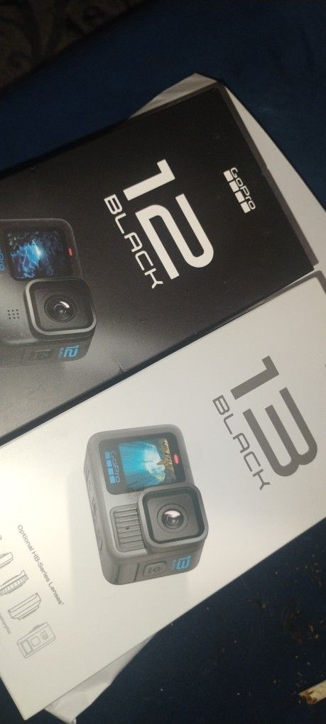 12/13 Black GoPros *Sold Separately*