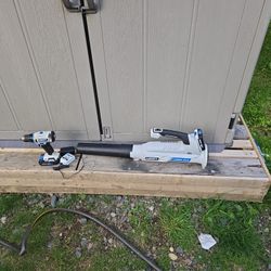 Hart 20v Cordless Leafblower & Hart 20v Cordless  Drill