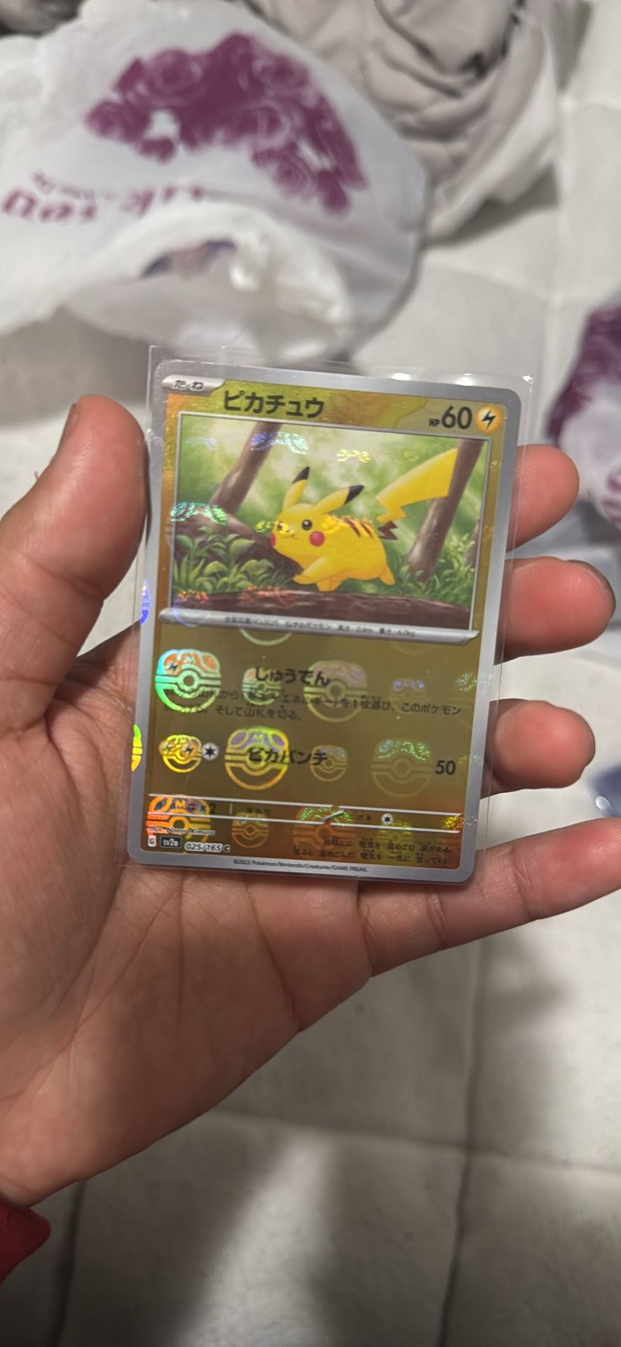 Masterball pikachu