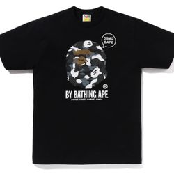 3XL BAPE x Dover Street Market Ginza Collab By BATHING APE Tee