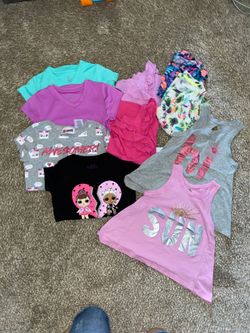 Girls Tanks and Tees Size S 6/7