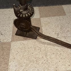 Antique National Standard Co Truck Jack