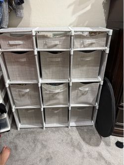 Fabric organizer drawers