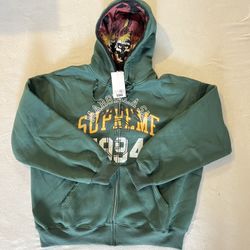 Green Supreme Paris Hoodie L