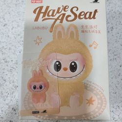 Popmart Authentic Labubus Have A Seat Plush Pendents Each 