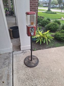 Vintage Candy Gumball Machine Dispenser 