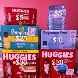 Diapers/ Wipes
