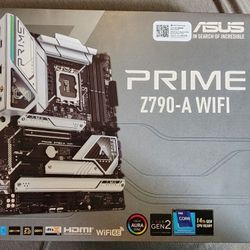ASUS PRIME Z790-A WIFI Intel Z790 LGA 1700 ATX Motherboard AX211NGW (New)