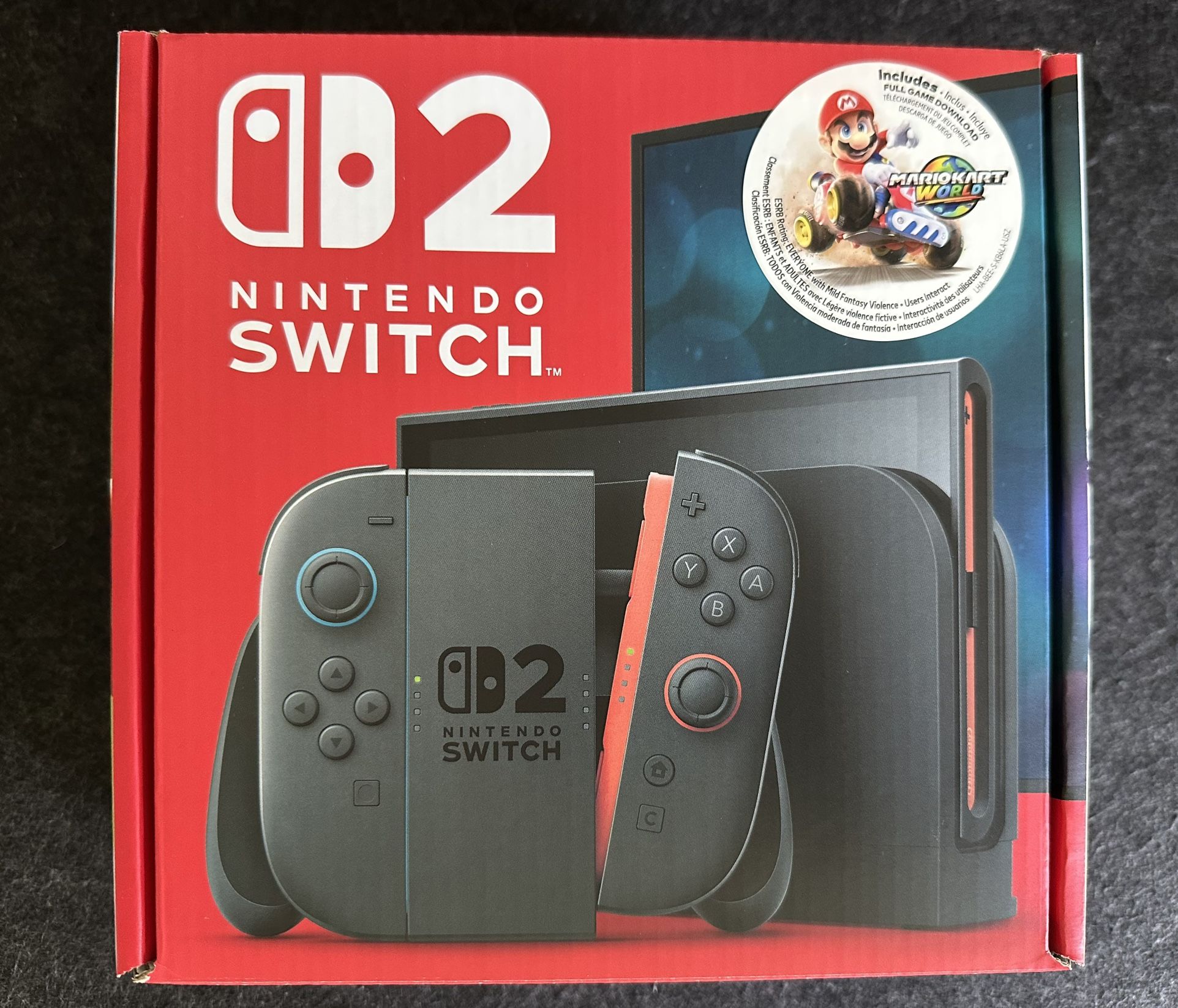 Nintendo Switch 2 + Mario Kart World Bundle