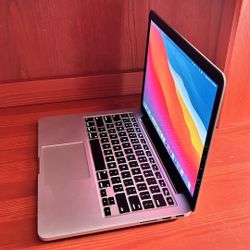 Apple MacBook Pro 13” Retina I5/8GB/128GB SSD macOS Big Sur $220