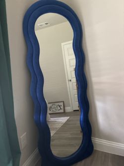 Wavy Mirror - Blue 