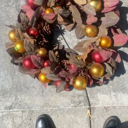 Handcrafted wreath