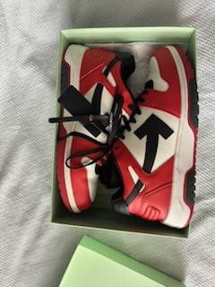 Off White Red Shoes