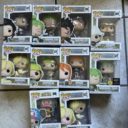One Piece Wano Funko Pops