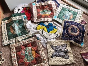12 elegant Quilting Patterns. 10 of them already padded