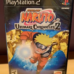 PS2 Naruto Uzumaki Chronicles 2