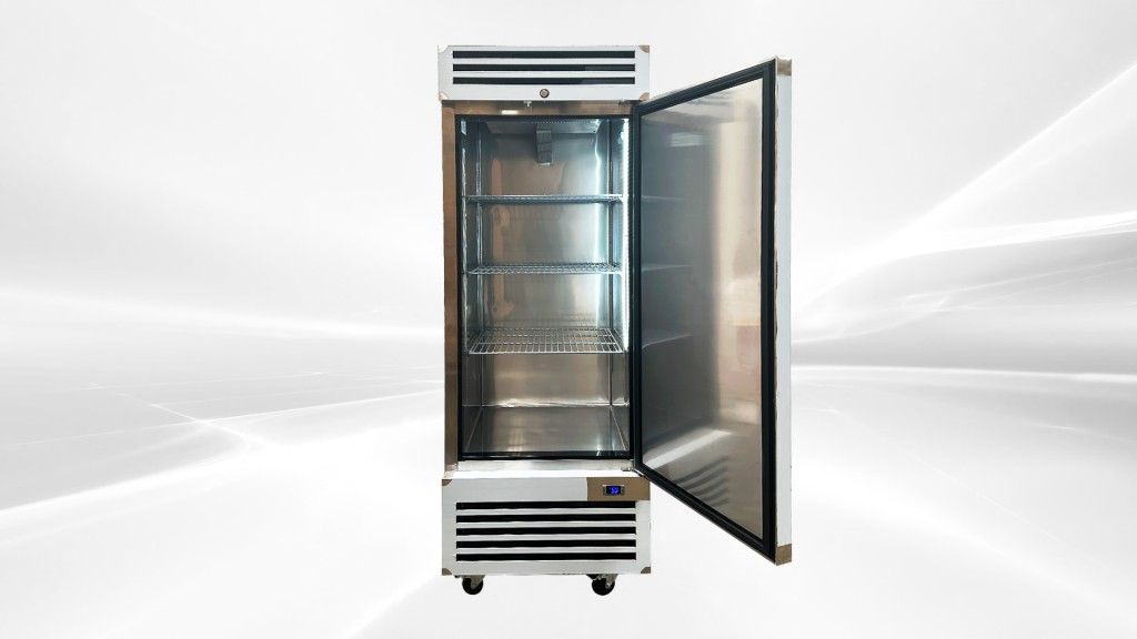 NSF Reach In One Door Freezer SS interior AKF 07381