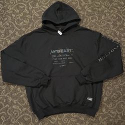 Mr Beast Hoodie Size L