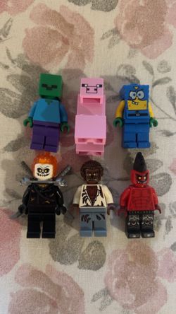 LEGO Minifigures Mixed Lot of 6