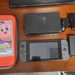 Nintendo Switch V2 And Kirby